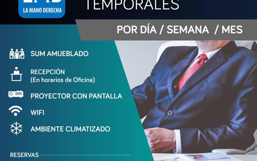SALON DE PROYECCION PARA REUNIONES Y CAPACITACIONES