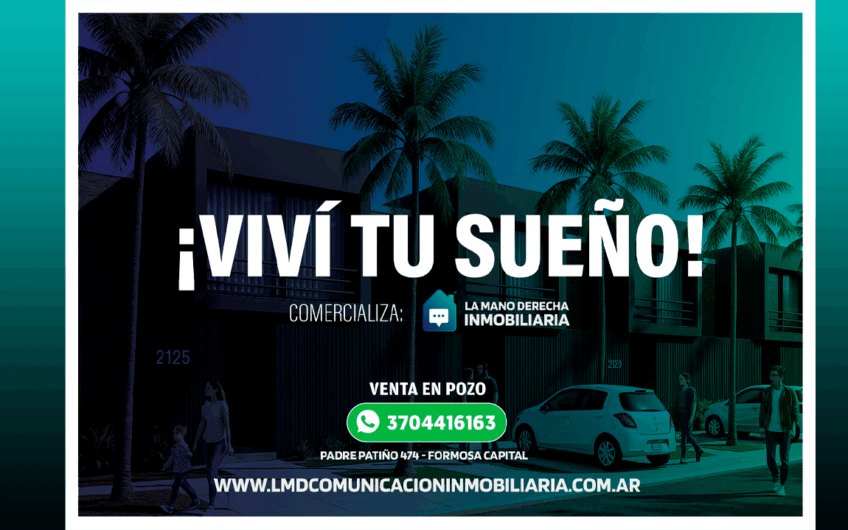 CASAS DOMUS – Últimas Unidades en Pozo | Diseño Contemporáneo + Naturaleza | A 10 min del Centro de Formosa